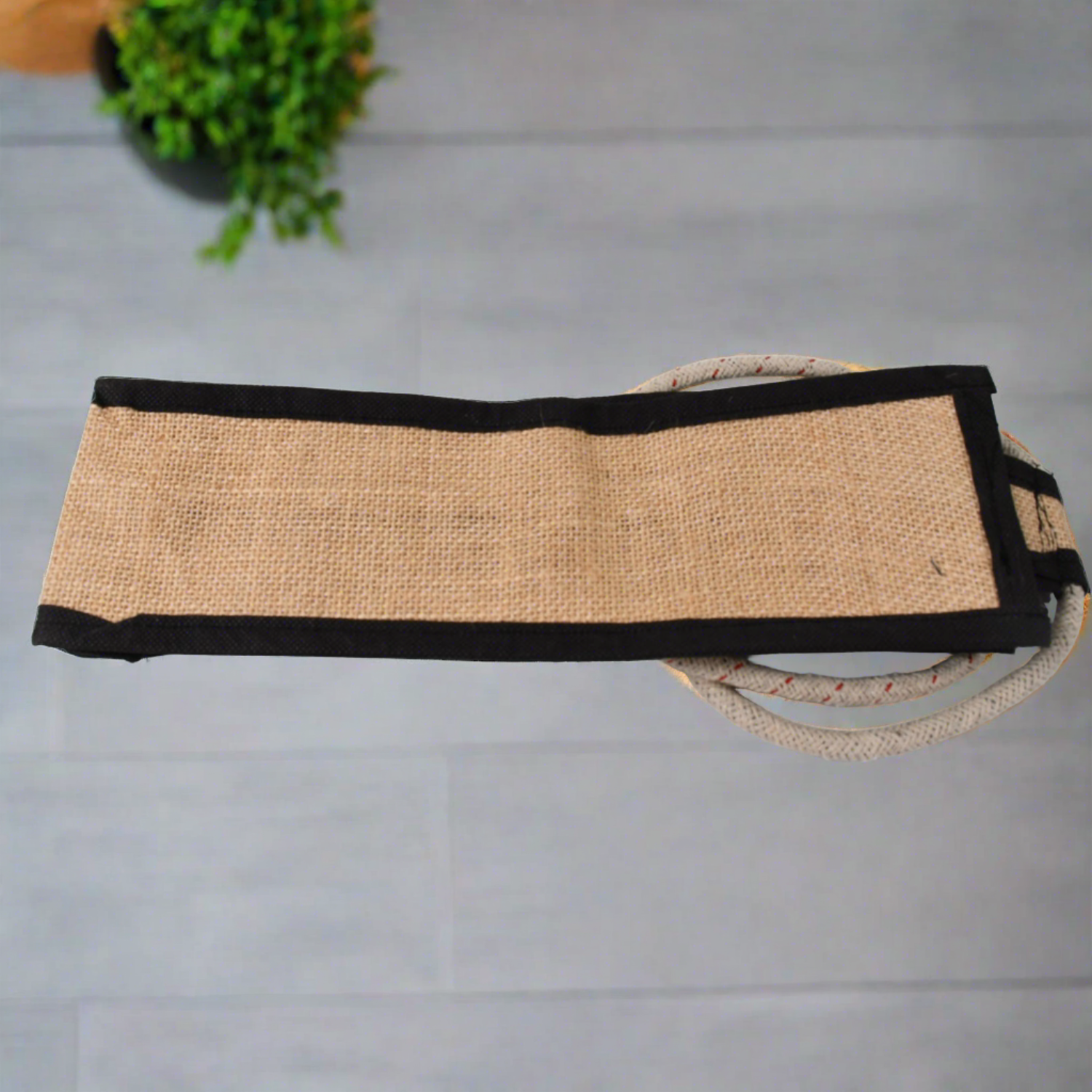13026 Jute Water Bottle Bag, Wine Bottle Gift Bag / Bottle Carry Bag / Water Bottle Cover Reusable and Eco-friendly And Handle for men & women for Office, Gift Bag (1 Pc) 13026 Jute Water Bottle Bag, Wine Bottle Gift Bag / Bottle Carry Bag / Water Bottle Cover Reusable and Eco-friendly And Handle for men & women for Office, Gift Bag (1 Pc)